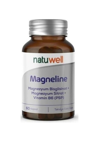 Natuwell Magneline Takviye Edici Gıda 60 Kapsül