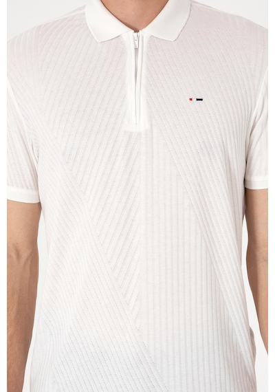 U.s. Polo Assn. Regular Fit Erkek Polo T-shirt 2102921 Krem