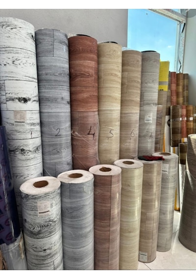 1x15 Metre Pvc Mineflo Kalın Zemin Kaplama, Yer Döşemesi Muşamba, Serfloor, Dekorfloor