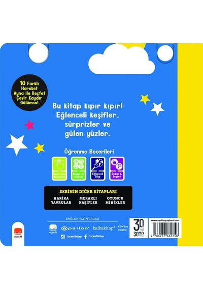 Epsilon Yayınevi Kaydır Ve Gülümse - Mutlu Kıpırtılar Eps-2758 EPS-2758