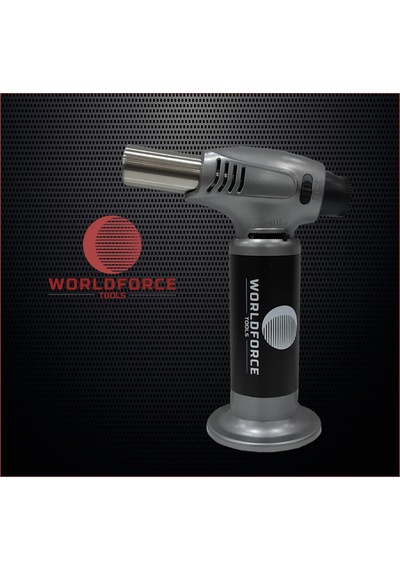 Worldforce Profesyonel Pürmüz Kamp Çakmağı Yüksek Isı Üretir N11.3468 Siyah