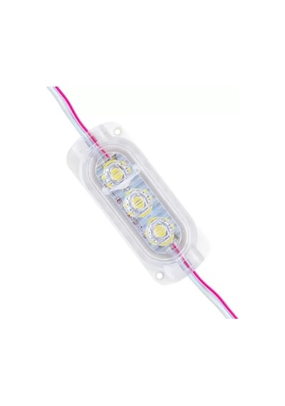 Hubrendy Sh Powermaster 12 Volt 0.6 Watt Soğuk Beyaz 2835 65 X 25 Mm Ip65 120 Lümen 160 Derece Modül