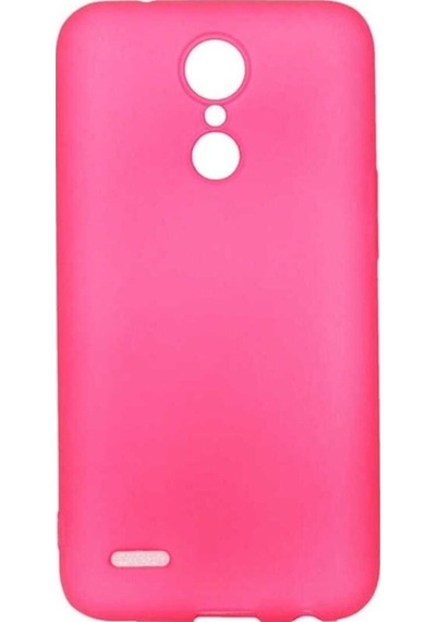 LG Uyumlu K8 Kılıf Zore Premier Silikon Kapak Pembe