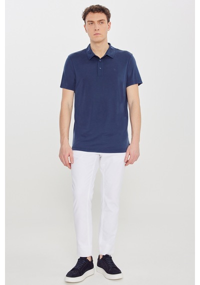 Altınyıldız Collectıon Erkek Lacı Yumuşak Dokulu Slim Fit Dar Kesim Polo Yaka Tişört