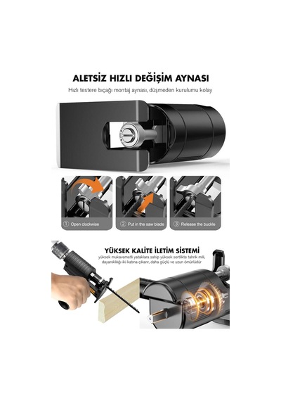 Assur Pistonlu Taşınabilir Testere Aparatı - 2630
