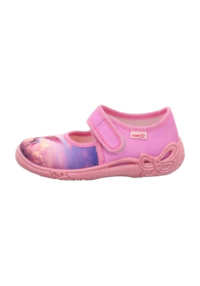 Superfit Belinda Kız Çocuk Ev Kreş Ayakkabısı Unicorn - Lila 800288-8540