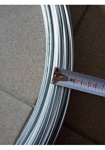 2.5 Mm Kalınlık 2 Kg Galvaniz Kaplı Tel