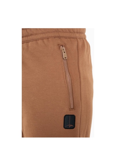 Maraton Sportswear Regular Erkek Düz Paça Basic Taba Eşofman Altı 21795 Taba