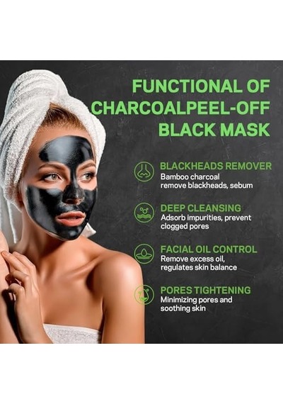 Soyulabilir Siyah Maske 150ml
