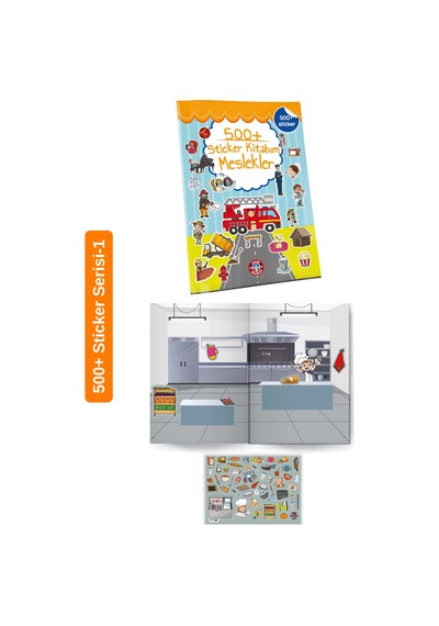 500+ Sticker Kitaplarım Serisi-1