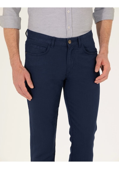 Pierre Cardin Erkek Lacivert Pantolon Kanvas-chino 50268095-vr033 Lacivert