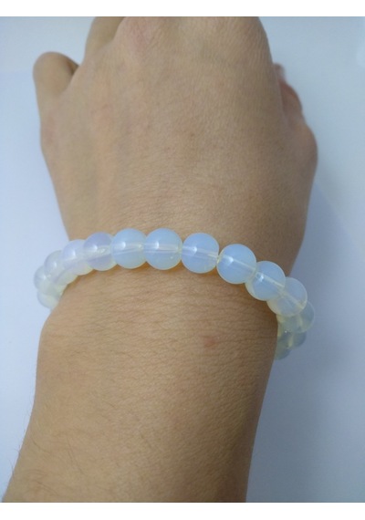 Opal Aytaşi Bileklik Doğaltaş Unisex Bileklik Çok Renkli
