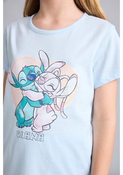 Defacto Dısney Lılo & Stıtch Lisanslı Regular Fıt 2li Pijama Açık Mavi Takımı Kız Çocuk E6241a826smbe773 Mavi-be773 Defacto Dısney Lılo & Stıtch Lisanslı Regular Fıt 2li Pijama Açık Mavi Takımı Kız Çocuk E6241a826smbe773 Mavi-be773