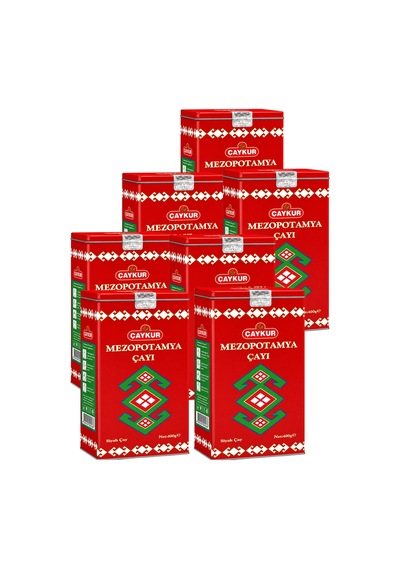 Mezopotamya Çayı 400 Gr. Teneke Kutu 400 Gr. Yedili Paket