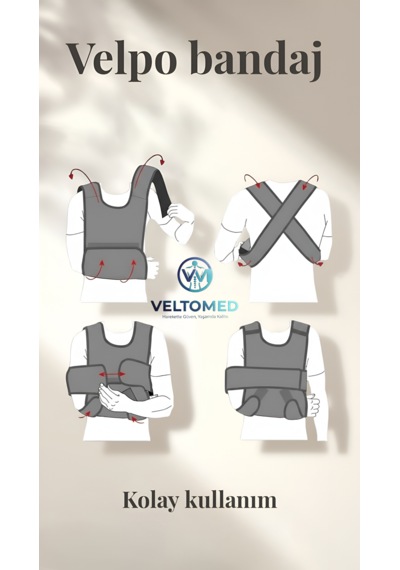 Veltomed Velpo Omuz Kol Askısı Bandajı
