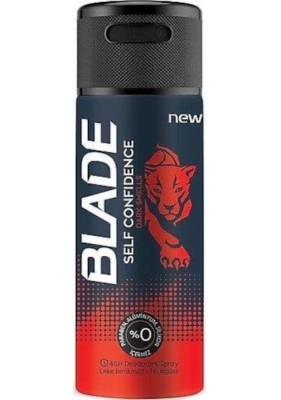 Blade Self Confidence Sprey Deodorant 150 ML