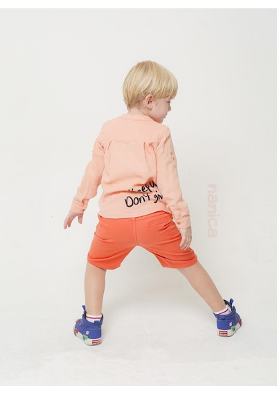 Nanica Kids Erkek Hakim Yaka Gömlek 24ynnc124127 Beyaz