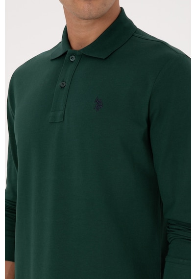 U.s. Polo Assn. Erkek Koyu Yeşil Sweatshirt 50307688-vr079 Koyu Yesıl