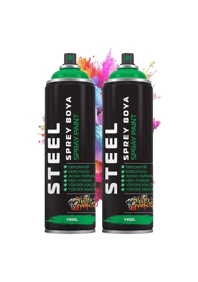 Yeşil Sprey Boya 200 Ml 2 Adet Hızlı Kuruyan Profesyonel Ahşap Plastik Demir Metal Cam Porselen Duvar Renkli Yeşil Yeşil Sprey Boya 200 Ml 2 Adet Hızlı Kuruyan Profesyonel Ahşap Plastik Demir Metal Cam Porselen Duvar Renkli Yeşil