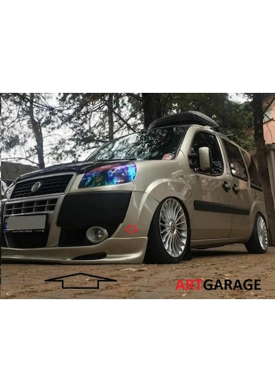 Fiat Doblo 2 Ön Tampon Eki-fiberglass-boyasız