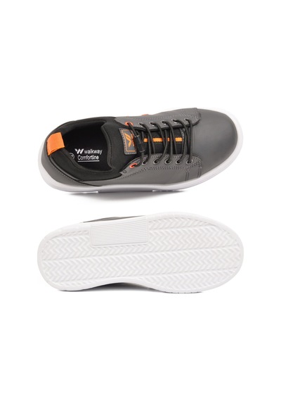 Füme Lastik Bağcıklı Erkek Çocuk Sneaker Çok Renkli