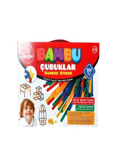 Bu-Bu Bambu Çubuklar 300 Lü - Bubu-Bc0001