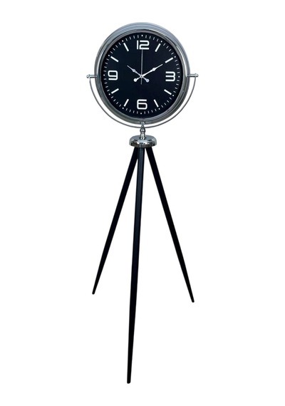 Krom Asil Tripod Ayaklı Saat Çok Renkli