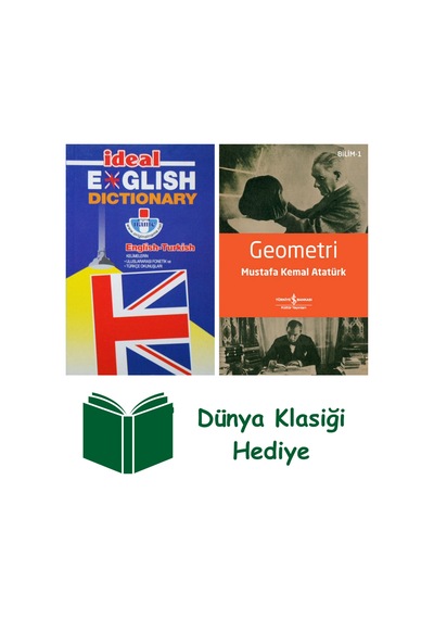 İdeal English Dictionary + Geometri + Dünya Klasiği Hediye