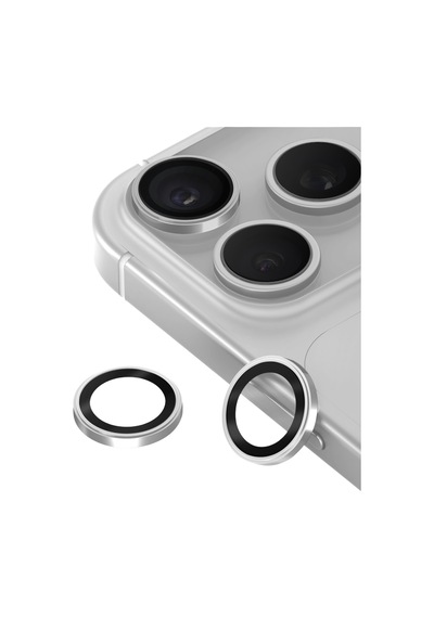 Apple İphone 18 Pro Max Bilvis Titan Kamera Lens - Gümüş