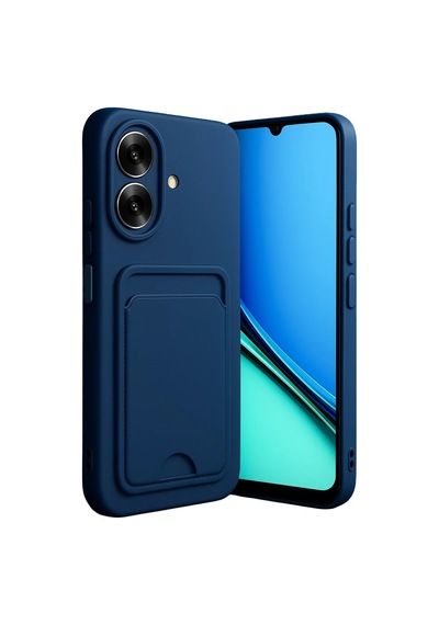 Realme Note 60 Kelvin Kartvizitli Silikon - Lacivert 0.2M-Çok Renkli
