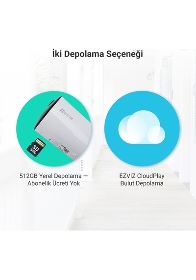 Ezvız Cs-cb3/sp - 2mp Bataryalı Bullet Kamera