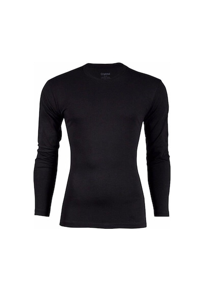 Yıldız Erkek Modal Uzun Kol Sıfır Yaka Body T-shirt Atlet 3'Lü Paket - 385-386 Beyaz