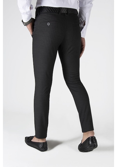 Terapi Men Erkek Slim Fit Dik Çizgili Italyan Kesim Keten Pantolon 21k-2200420-2 Siyah Siyah Terapi Men Erkek Slim Fit Dik Çizgili Italyan Kesim Keten Pantolon 21k-2200420-2 Siyah Siyah