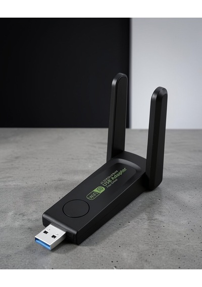 Usb 3.0 Girişli Wifi Alıcı 1200 Mbps Çift Bant Uuczwifiadaptör2