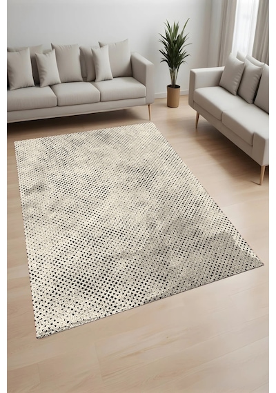 Rovigo Home Dijital Baskı Yıkanabilir Kaymaz Taban Salon Halısı Ve Yolluk Rvg0803-fnl07 Bej