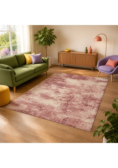 Kartela Halı Alea Halı Jüt Taban Dokuma Halı Gül Kurusu - 160 X 240 Cm