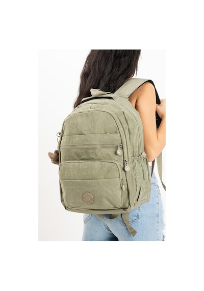 Ultra Hafif Çok Cepli Orta Boy Sırt Çantası Vizon Model: 571-3e - Vizon