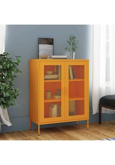 Tr Hardal Sarısı Çelik Dolap, 80 X 35 X 101,5 Cm, Sağlam Metal, Ayarlanabilir Raflar, Ev Ofisi Ve Endüstriyel Mobil Genel Tr Hardal Sarısı Çelik Dolap, 80 X 35 X 101,5 Cm, Sağlam Metal, Ayarlanabilir Raflar, Ev Ofisi Ve Endüstriyel Mobil Genel