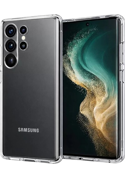 Newface Samsung Galaxy S26 Ultra Lüx Şeffaf Silikon - Şeffaf