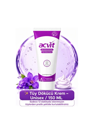 Acvit Tüy Dökücü Krem 150 ML