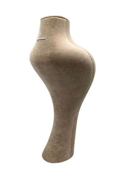 Yerli Üretim Zeus Model Süet Kumaş Sütlü Kahve Renk 42 22 Cm Takım Kolye Sergileme Mankeni Çok Renkli