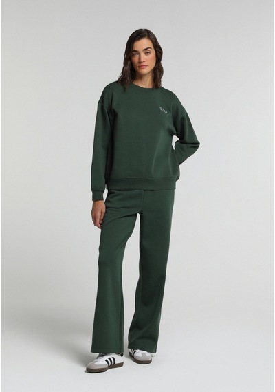 Colin's Colins Regular Fit Yuvarlak Yaka Baskılı Kadın Yeşil Sweatshirt Cl1080748 Q1.v2 Gre Koyu Yeşil