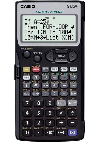 Casio FX-5800P Programlanabilir Bilimsel Fonksiyonlu Hesap Makinesi