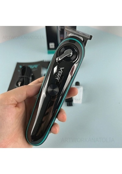 Vgr V-075 Digital Göstergeli Usb Şarjlı Profesyonel Tıraş Makinesi
