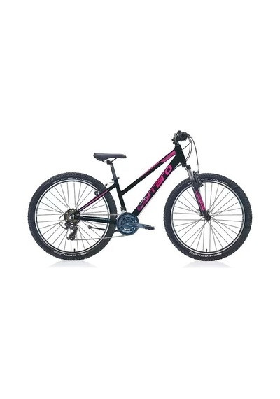 Carraro Force 701 27.5 Jant 21 Vites 43 Cm V-fren Dağ Bisikleti - Siyah-fuşya-beyaz Siyah