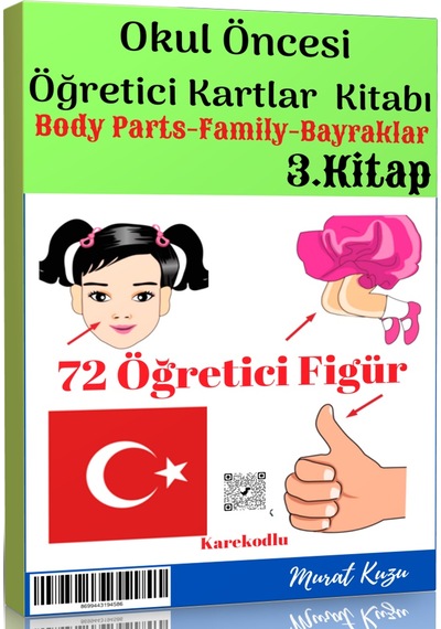 Okul Öncesi Öğretici Flash Kartlar 4 Kitap