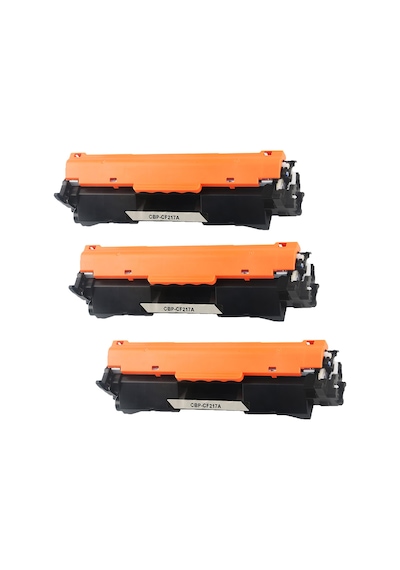 Melsan Hp Cf217a 17a Toner Uyumlu 3 Adet Yüksek Kapasite  Uyumlu