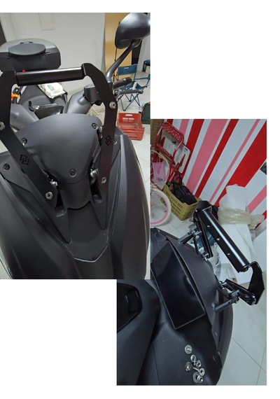Yerlikit Zontes Rks Rz250s Ön Cam Telefon Navigasyon Tutucu
