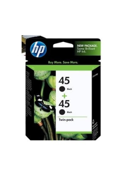 Hp 45 Black Siyah 42ml 51645aa 2li Paket Kartuş Cc625a