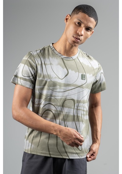 Maraton Regular Erkek Bisiklet Yaka Hakimelanj- T-shirt Hakimelanj-
